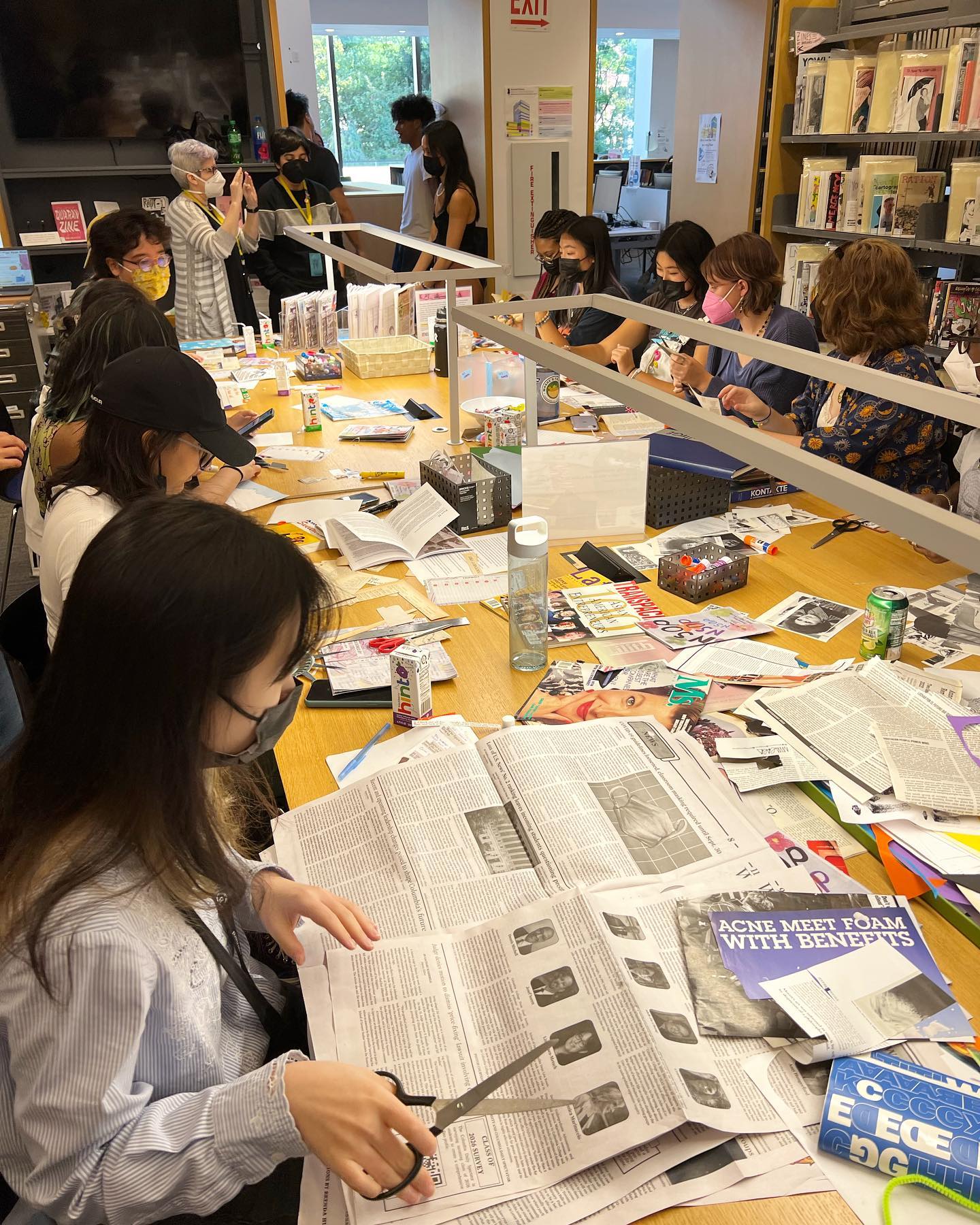 SelfPublishing and Agitprop for Housing Justice Barnard Library