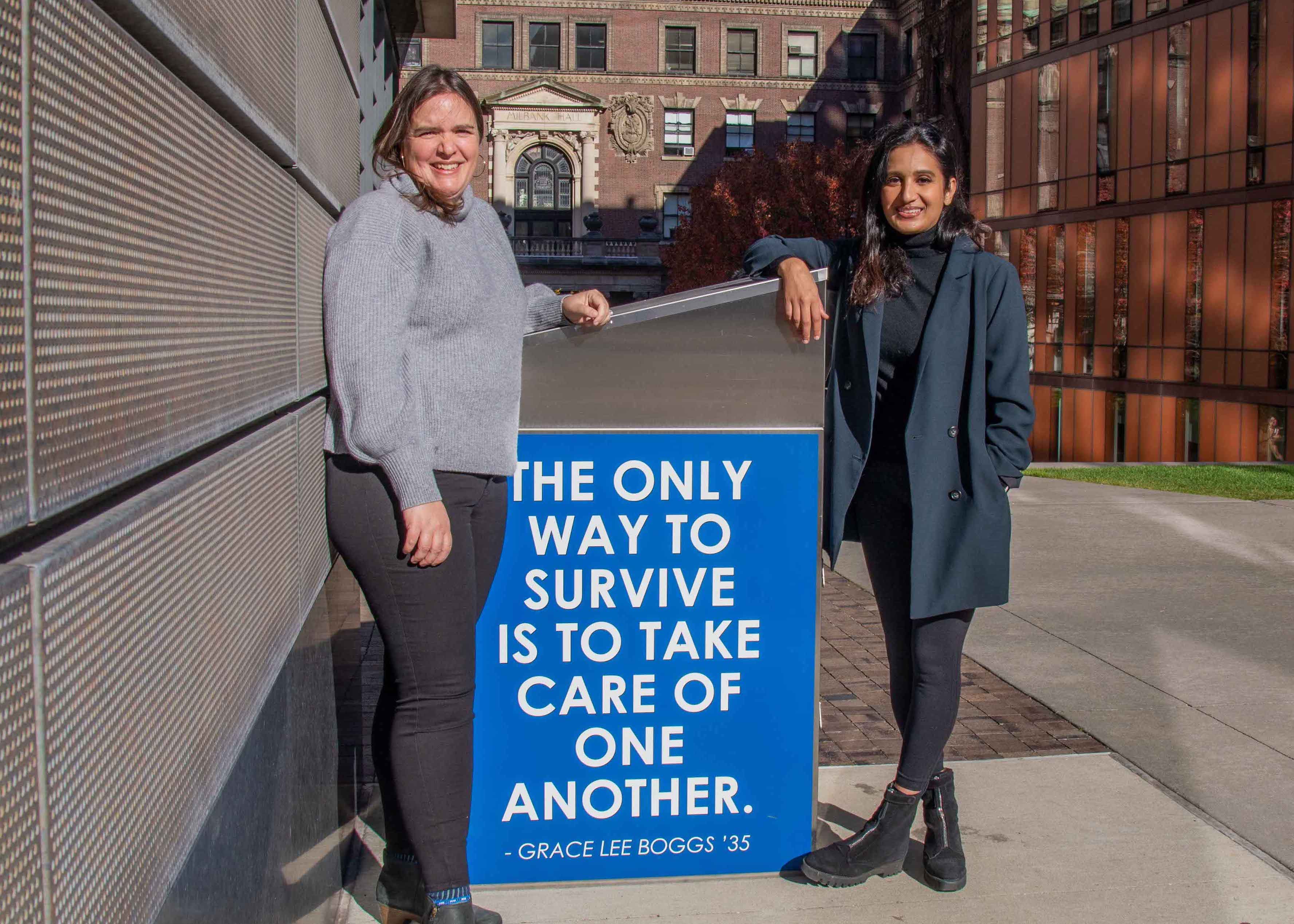 CSC Assoc. Director Saima Akhtar & Erika Kitzmiller (Education) co