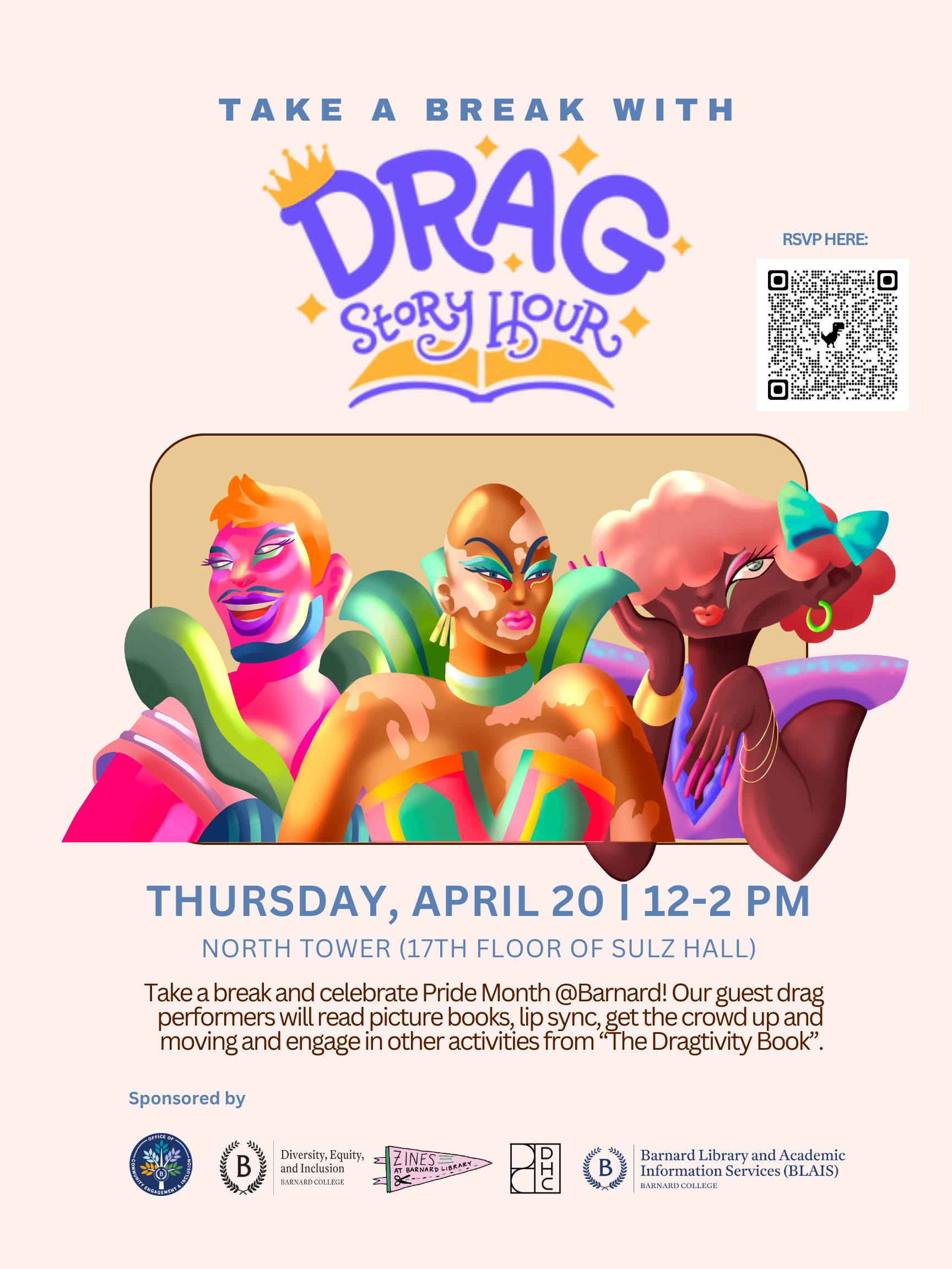 Drag Story Hour Flyer