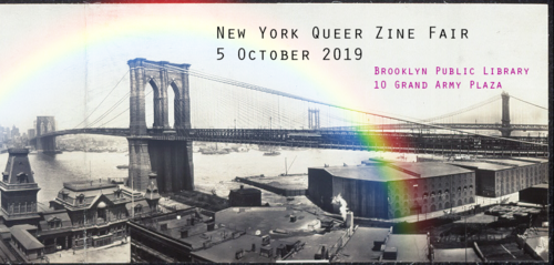 logo for New York Queer Zine Fair