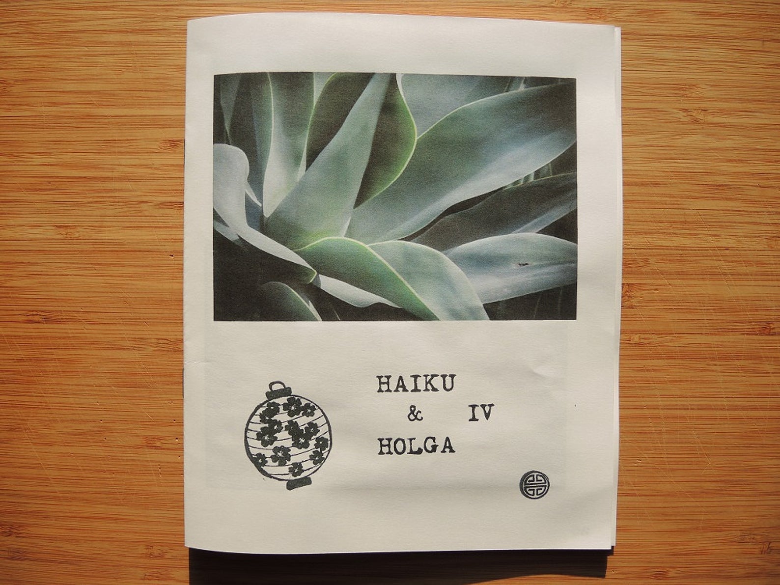 zine cover: Haiku & Holga IV