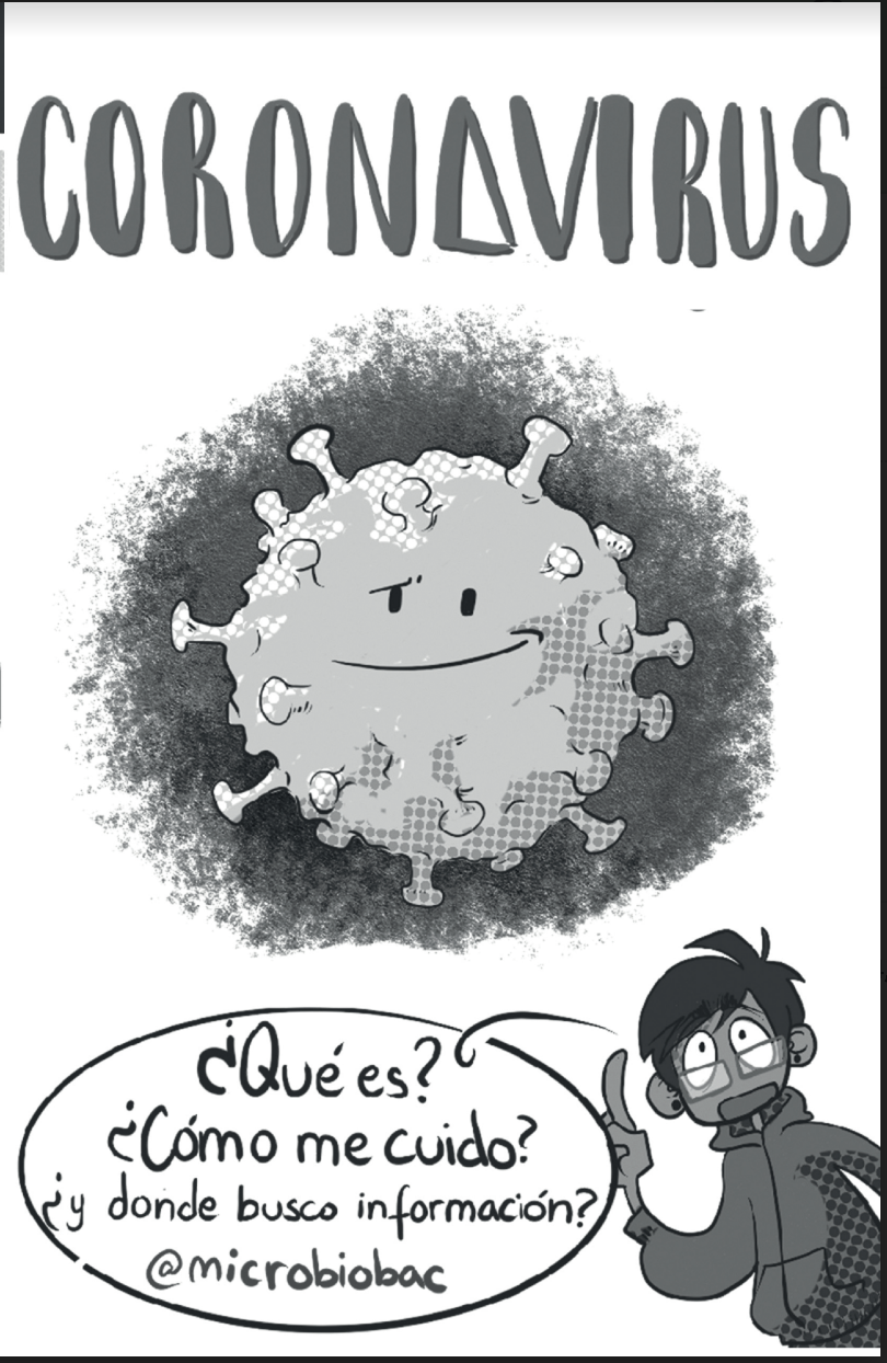 Coronavirus: ¿Qué es? zine cover