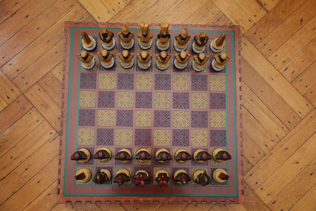 Business card editor Chess Board AT34807